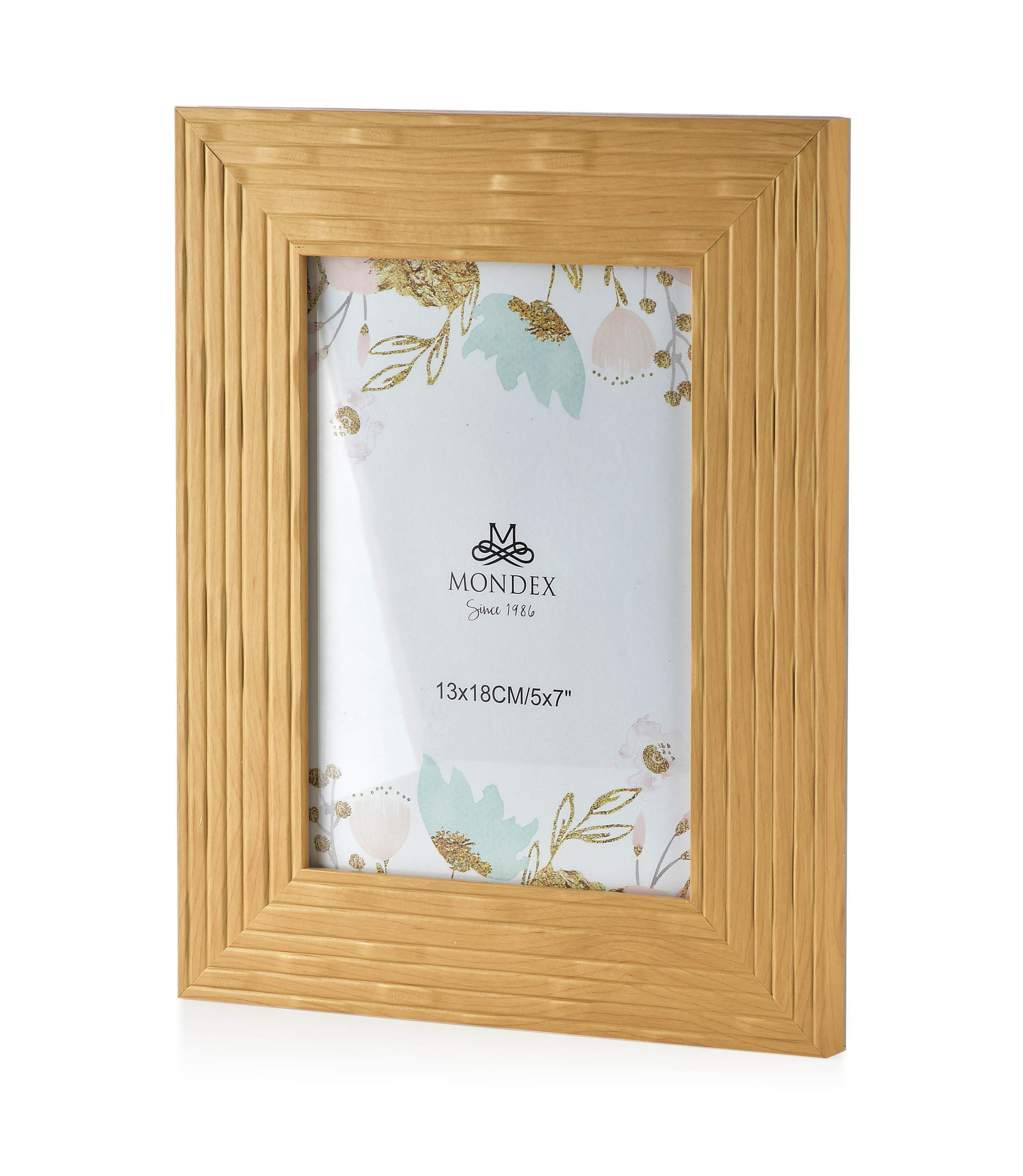 BILDERRAHMEN Adi Beige 24/19/1 cm Kunstoff - Beige, Kunststoff (19/1/24cm) - Mondex