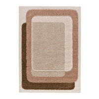 KINDERTEPPICH Beige / Rosa Ember 120/170 cm - Beige, Naturmaterialien/Textil (120/170cm) - Atticgo