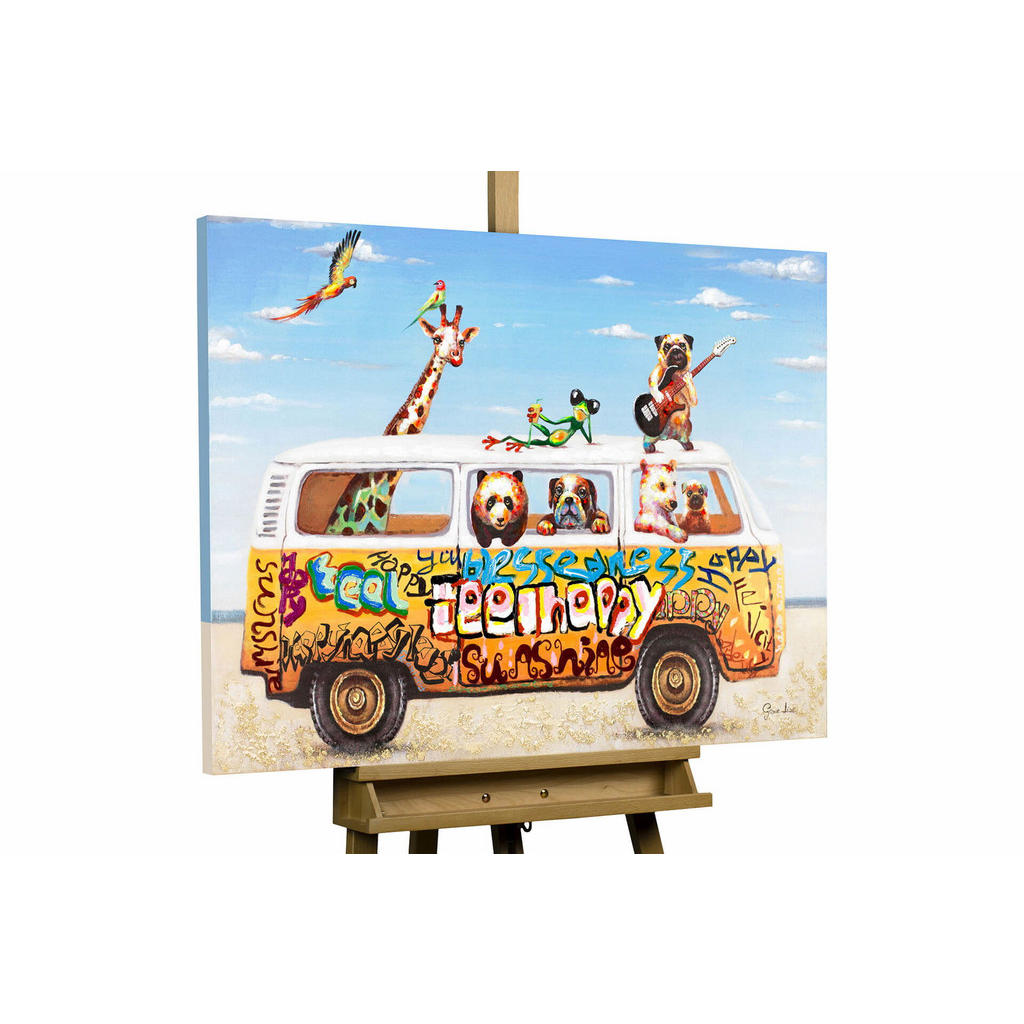 KUNSTLOFT OLEJOMALBA 100/70 cm, Moře a pláž