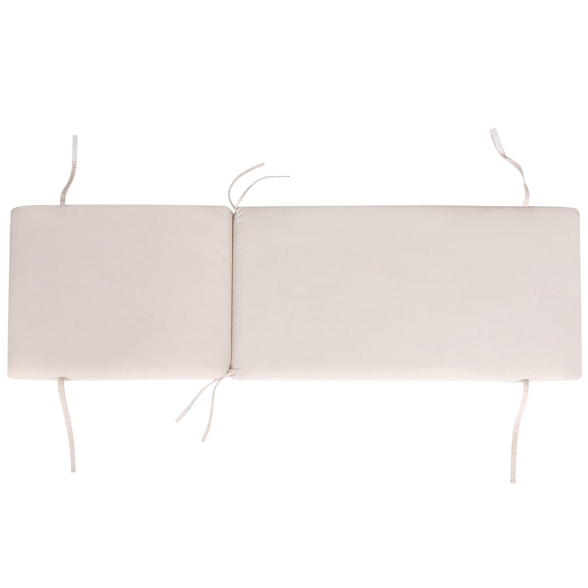 SONNENLIEGE mit Kissen Beige Verdello - Beige, Metall (190/42/60cm)