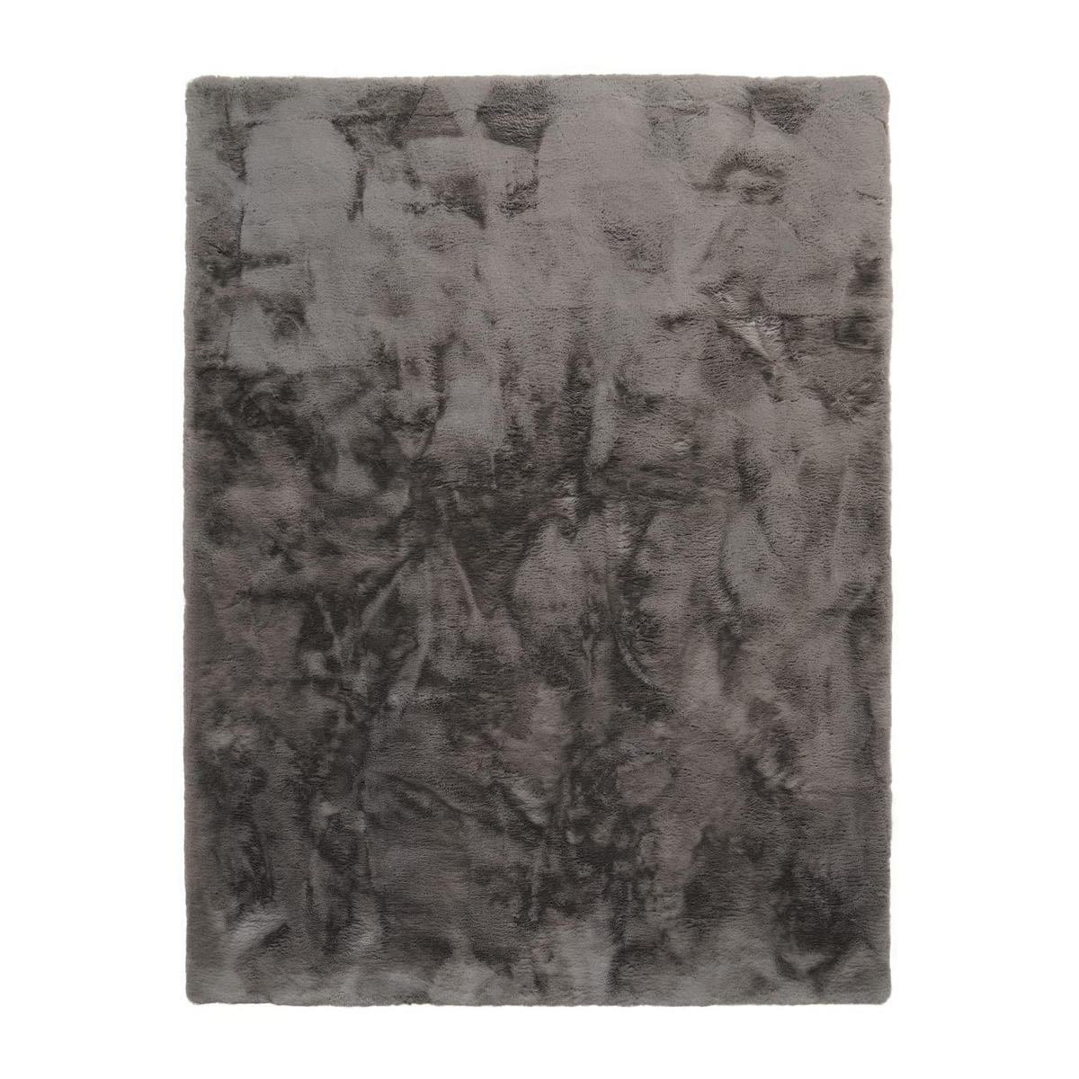 HOCHFLORTEPPICHE Anthrazit 60 x 100 cm - Anthrazit, Kunststoff (60/100cm) - TT Home