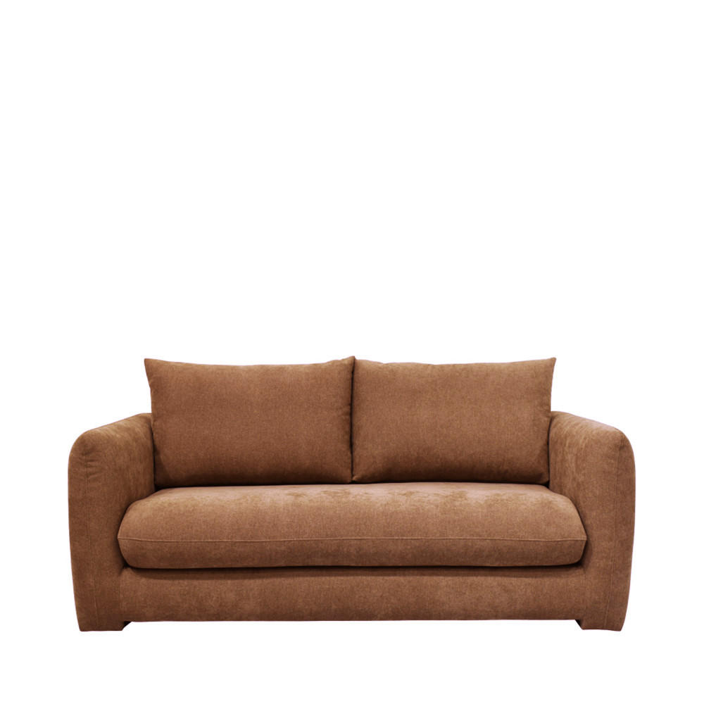 BETTSOFA - Terrakotta - Terracotta, Textil (175/79/99cm) - Drawer