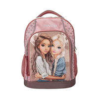 SCHULRUCKSACK DOTS TOPModel rosa 19 x 30 x 40 cm - Rosa, Textil (30/19cm) - Depesche Germany