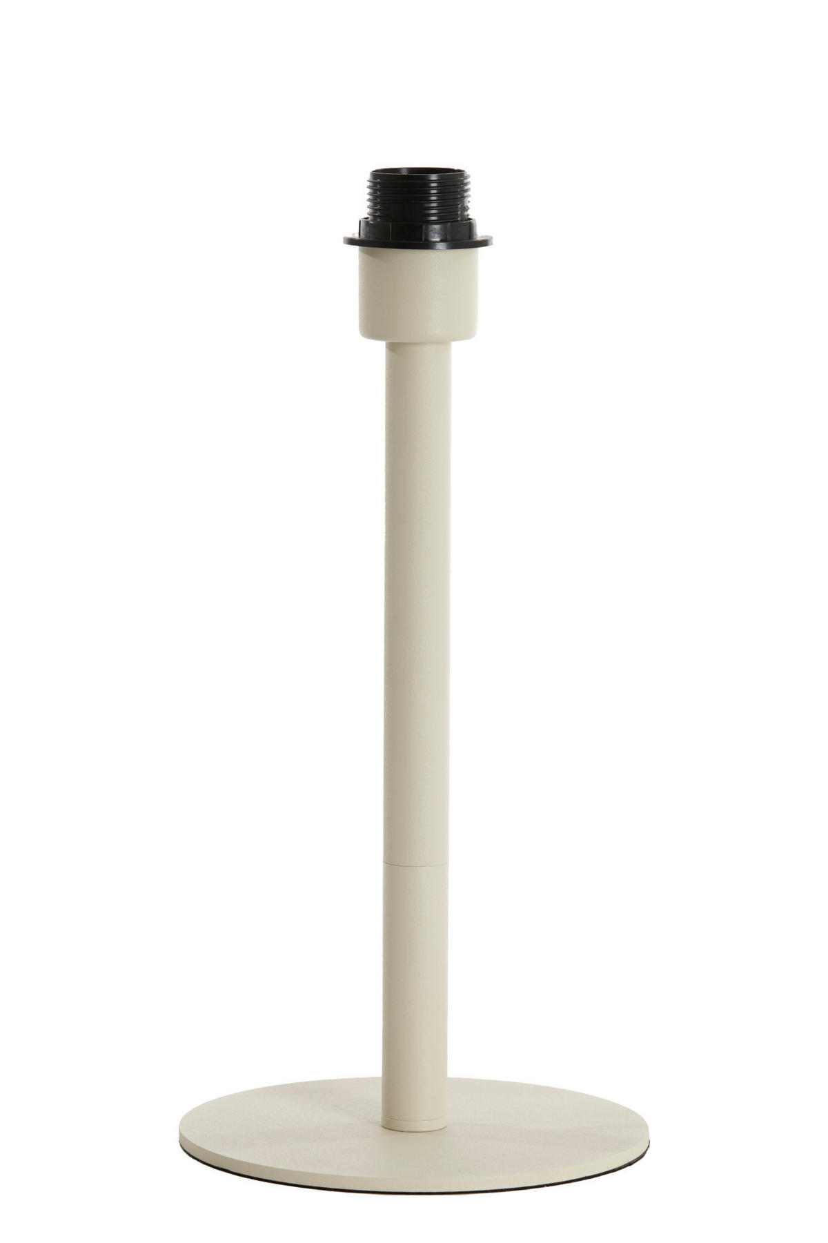 LAMPENFUSS Rodrigo Grau Ø18/37,5 cm - Grau, Metall (18/18/37.5cm) - Light & Living