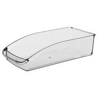 KÜHLSCHRANK-AUFBEWAHRUNGSBOX L, Kunststoff, Transparent - Transparent, Kunststoff (14.5/8/32cm) - 5five Simply Smart