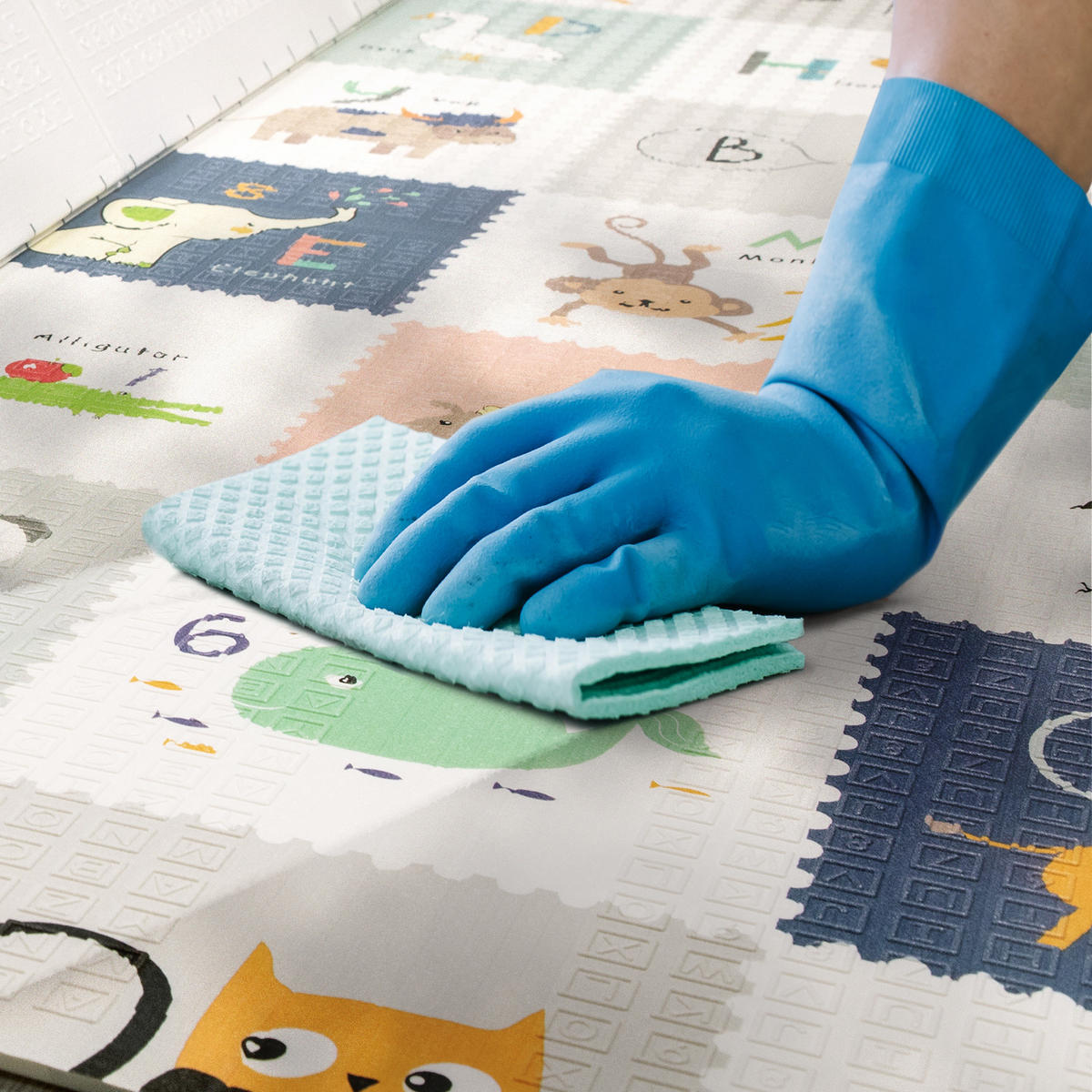 KINDERTEPPICH 180/200 cm Folding Mat 681 - Multicolor, Textil (180/200cm) - Paco Home