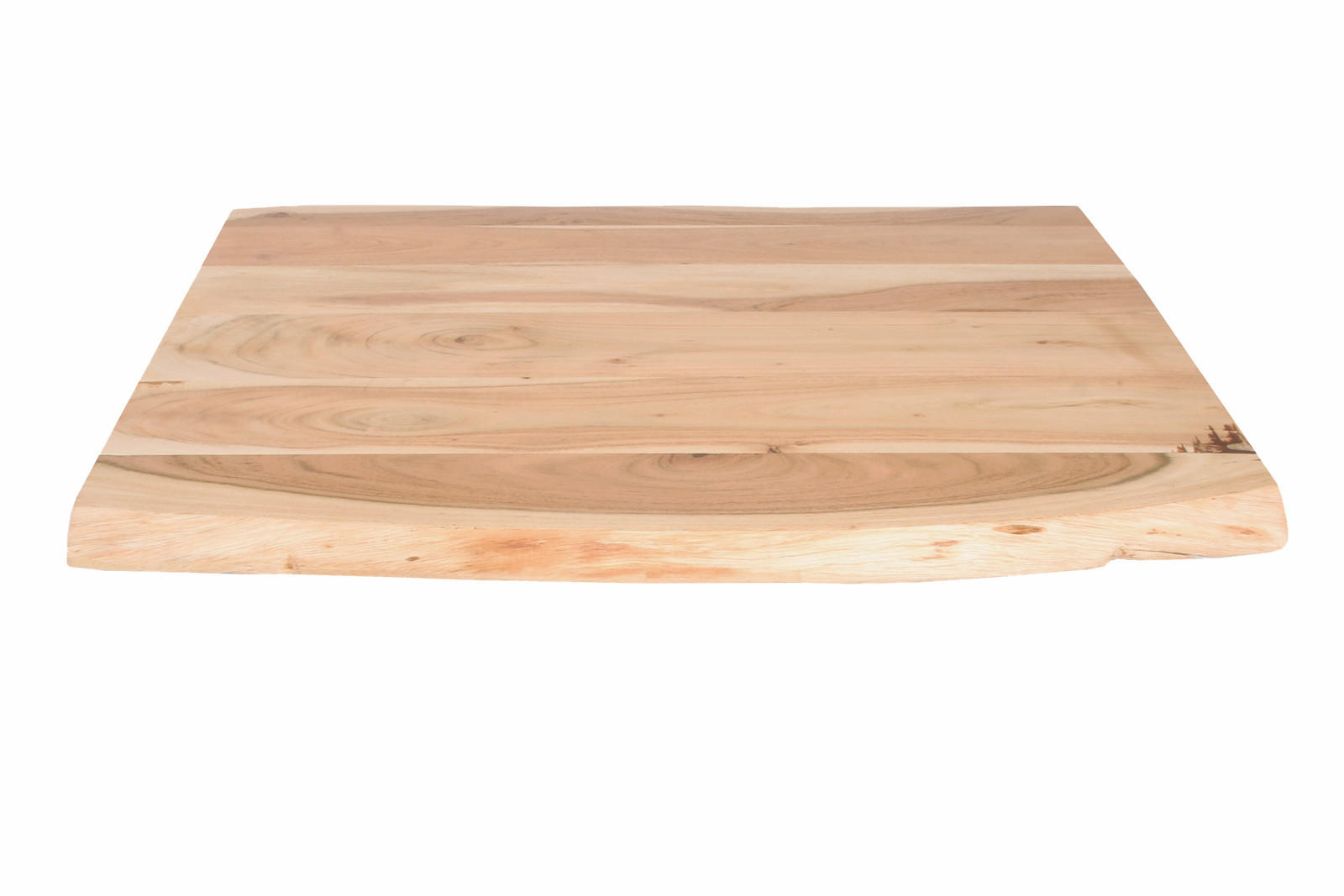 TISCHPLATTE CURT - Beige/Naturfarben, Akazienholz/Holz (60/60/3cm) - SAM
