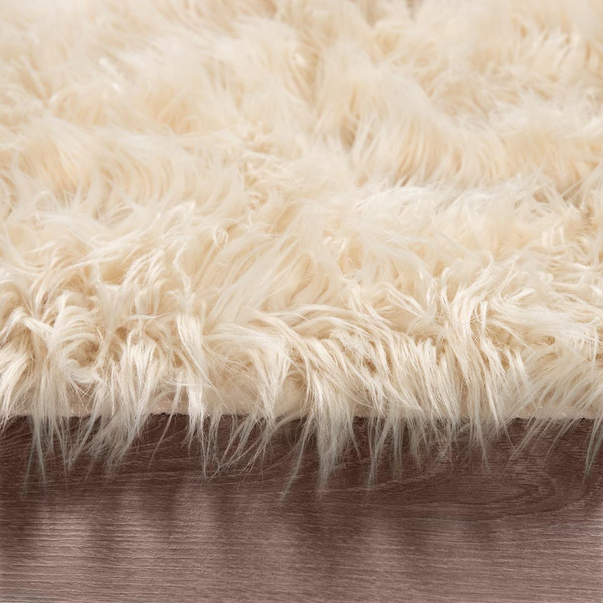 HOCHFLORTEPPICH 60/100 cm Playa 960 - Creme, Textil (60/100cm) - Paco Home