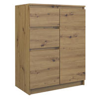 KOMMODE 2D2S - EICHE ARTISAN - Eiche Artisan, Holzwerkstoff (70/97/40cm) - CDF