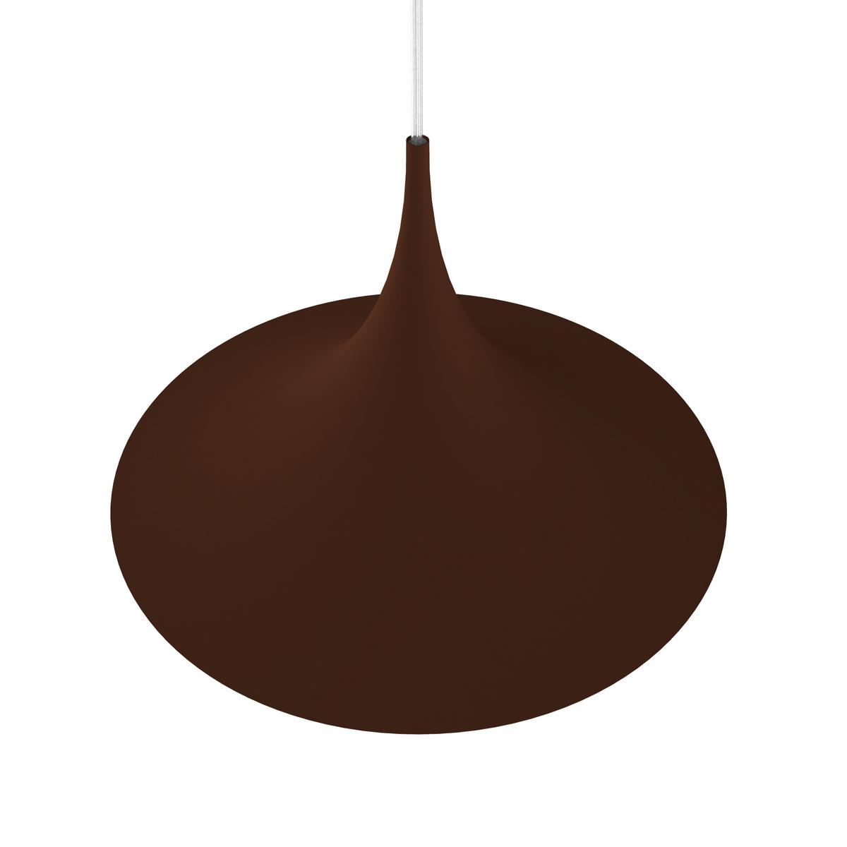 HÄNGELEUCHTE - Dunkelbraun, Metall (33/33/16cm) - Lumicom