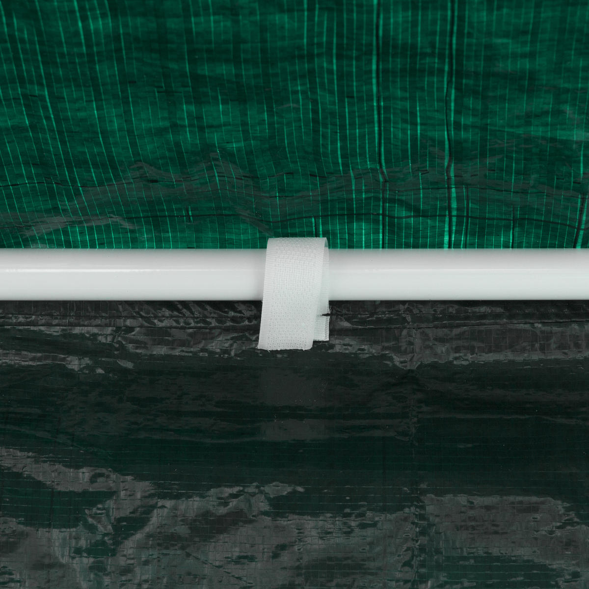 4XSTENA pavilónu - tmavozelená, plast (300/200/0.1cm) - Relaxdays