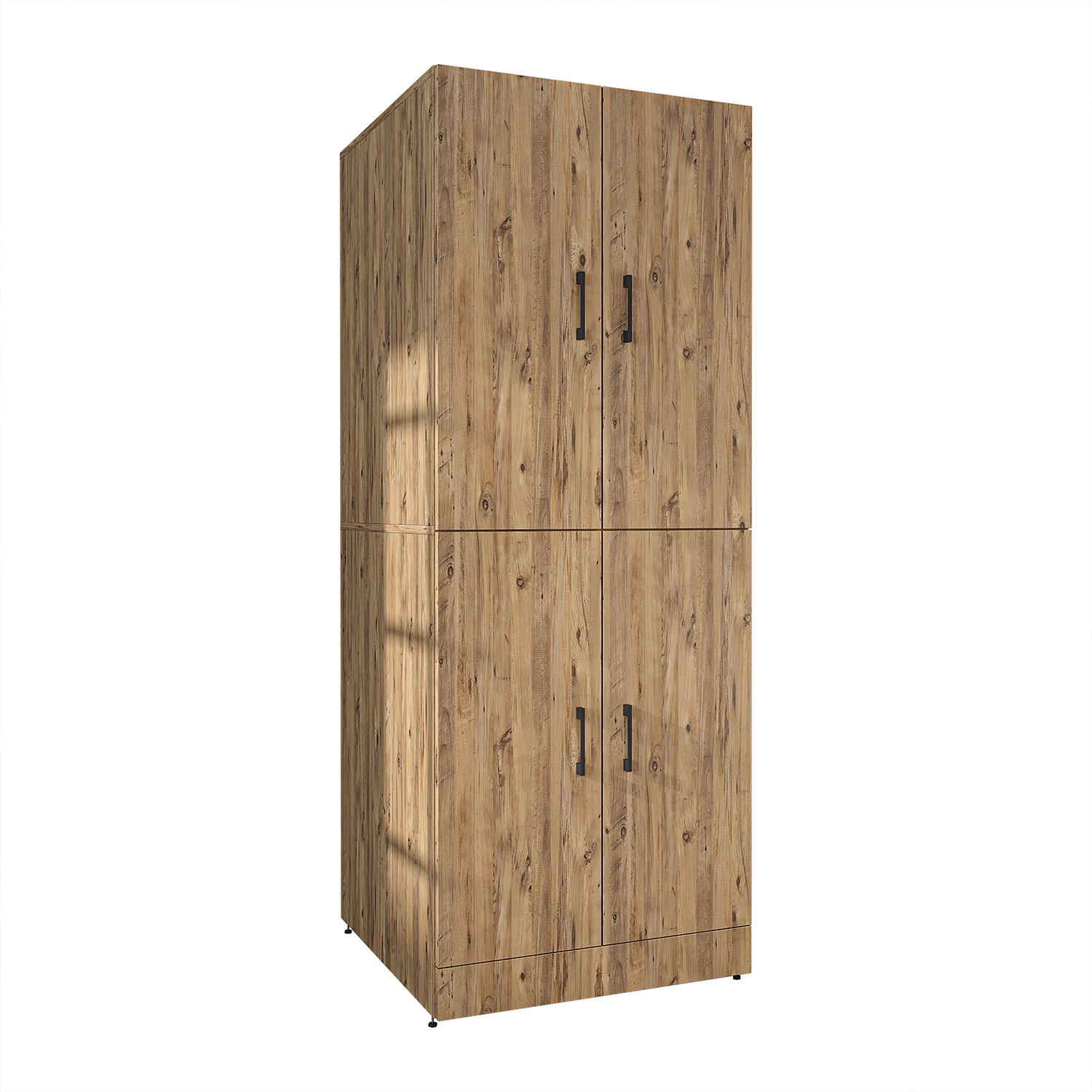 WASCHMASCHINENSCHRANK DORA-II 70cm Breit - Eichefarben, Holzwerkstoff (70/186/74cm)