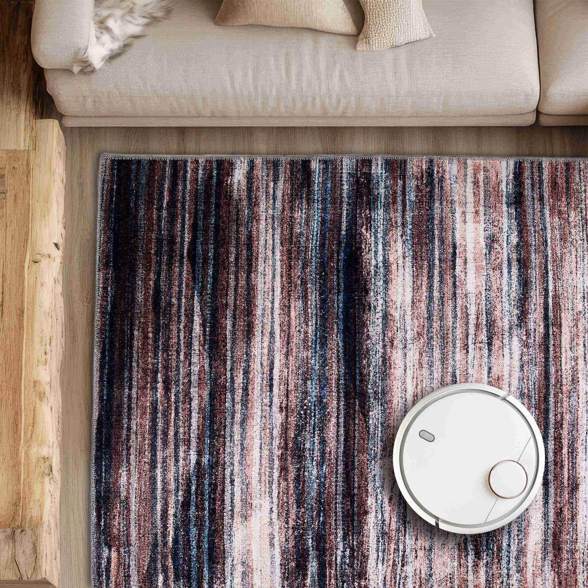 KURZFLORTEPPICH PIPER - Beige, Textil (120/180cm) - Astra