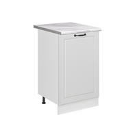 KUCHYNSKÁ SPODNÁ SKRINKA R-Line, Biely vidiecky dom/biely, 50 cm Marmori työtaso - biela, kompozitné drevo (50/81.6/60cm) - Vicco