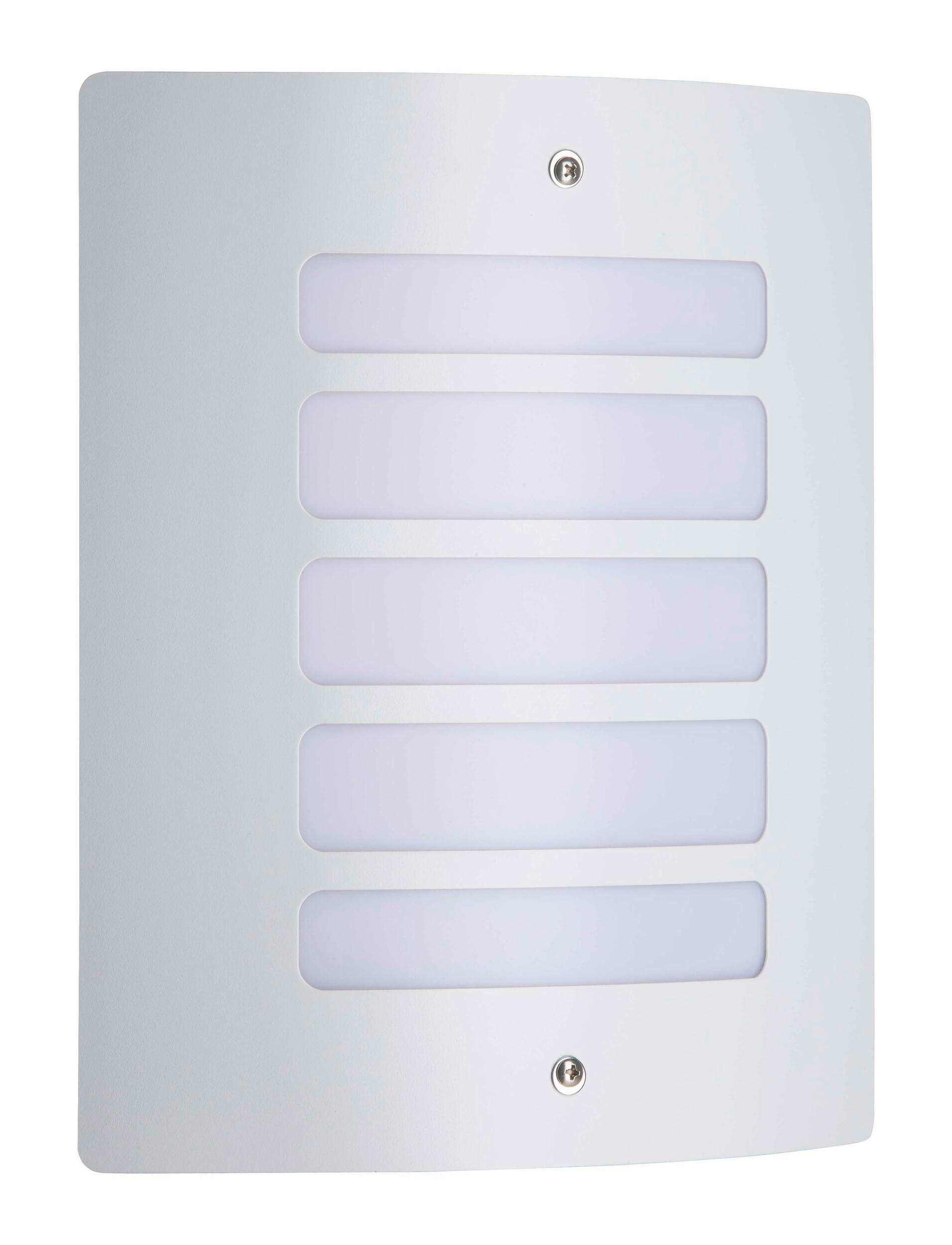 AUSSENWANDLEUCHTE Todd Weiß 9/23/29 cm - Weiß, Metall (23/29/9cm) - Brilliant