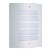 AUSSENWANDLEUCHTE Todd Weiß 9/23/29 cm - Weiß, Metall (23/29/9cm) - Brilliant