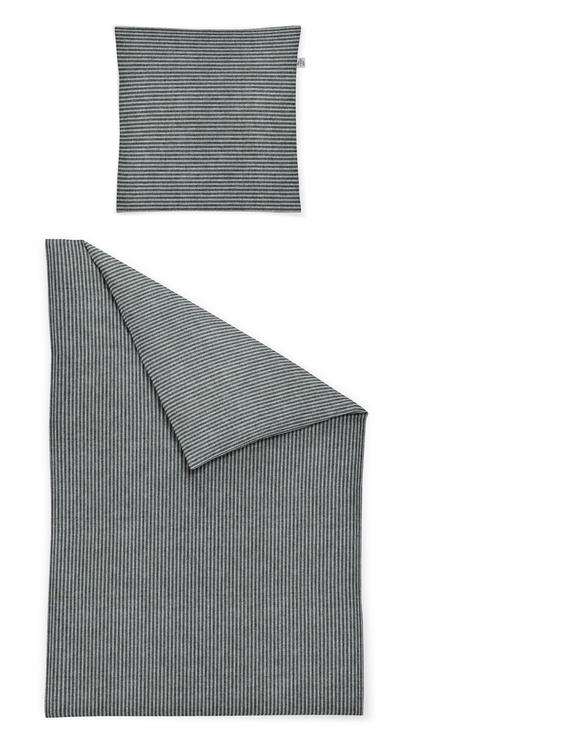 BETTWÄSCHE MINK 8872 - Grün, Textil (135/200cm) - Irisette
