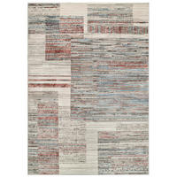 TEPPICH RETRO Weiß 120/170 cm - Weiß, Textil (120/170cm) - Tapiso