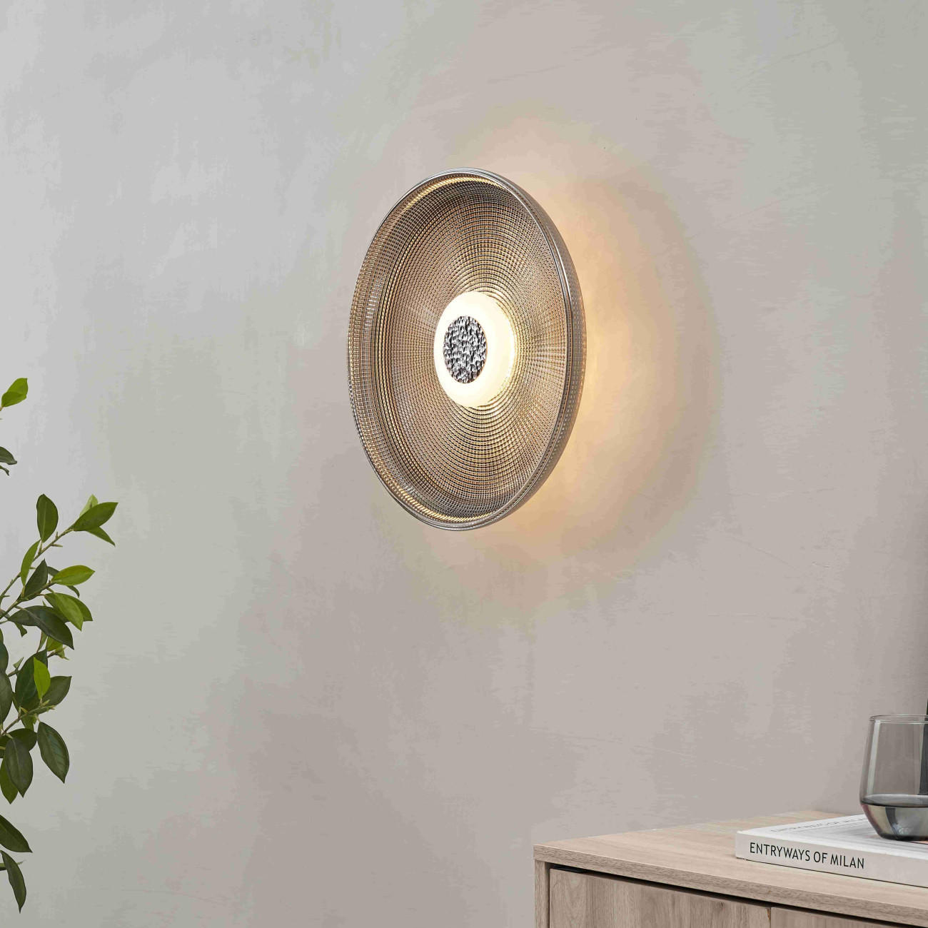 Thumbnail - Kosilum Deckenleuchte, Schwarz, Glas, 40x40x10 cm, Lampen & Leuchten, Innenbeleuchtung, Deckenleuchten