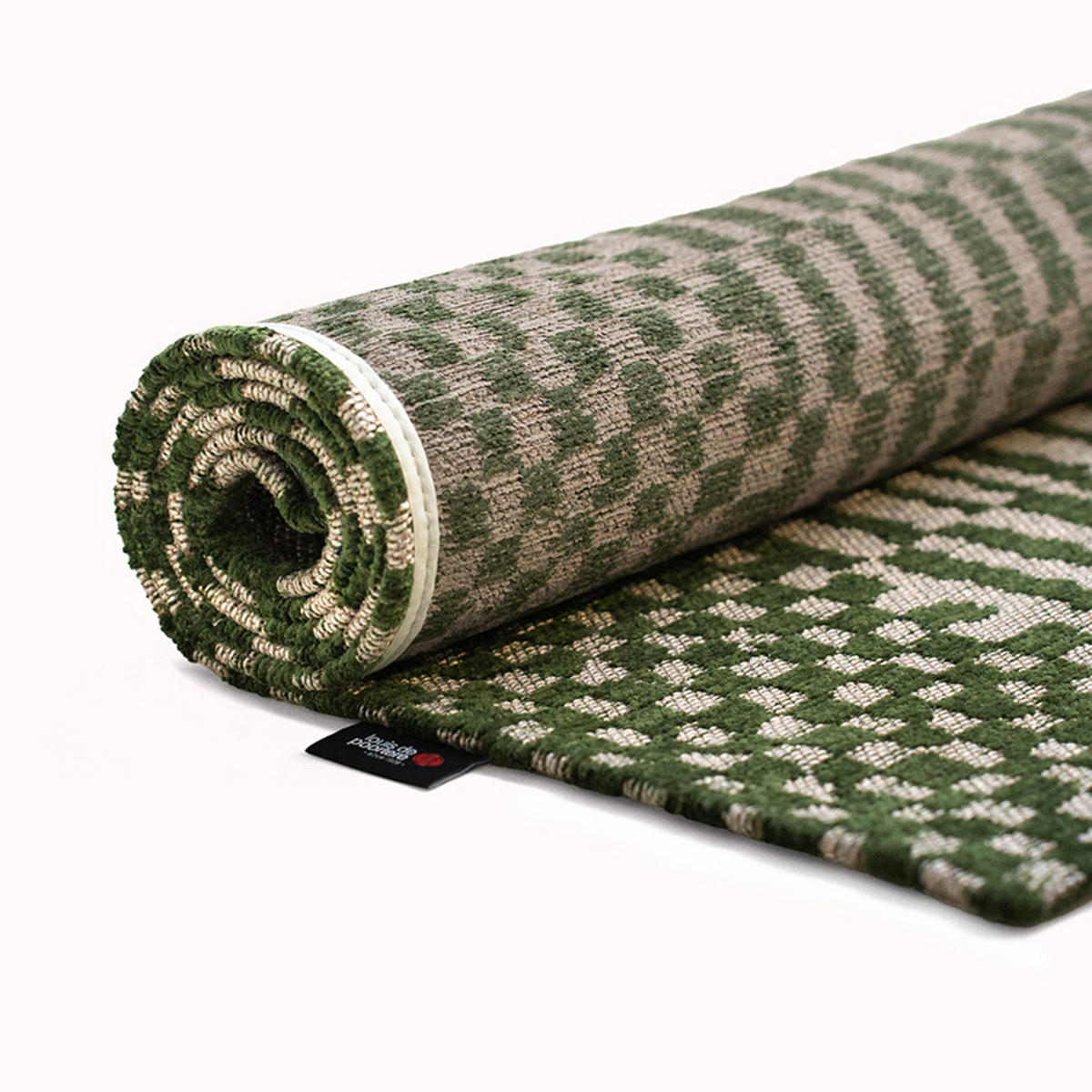 TEPPICH Oasis Structures Berber 170/240 cm - Grün, Textil (170/240cm) - Louis De Poortere