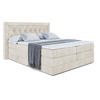 BOXSPRINGBETT NOEL KING - 160 x 200 - H3/H4 - Ecru - Ecru, Holzwerkstoff (160/200cm) - ALTDECOR