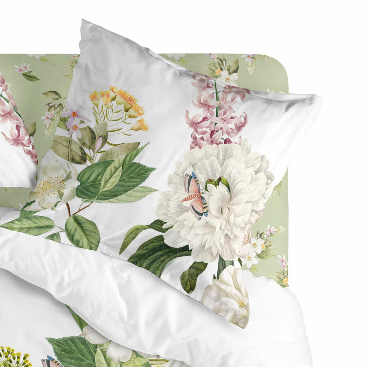KISSENBEZUG azahara 80x80 cm mehrfarbig - Multicolor, Textil (80/80cm) - Happy Friday