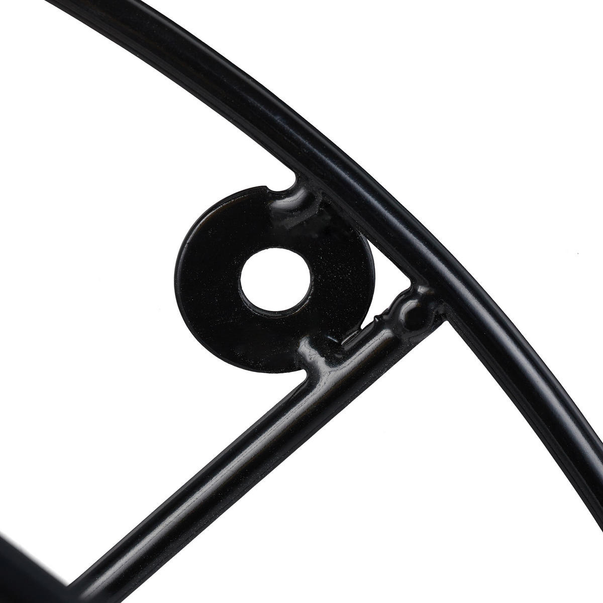 2XDRŽAČI - crna, metal (30.5/19/13.5cm) - Relaxdays