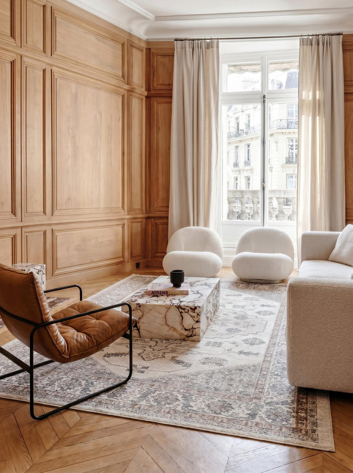 TEPPICH aus recycelten Fasern im Designstil blau - Blau, Textil (160/230cm) - AFK Living