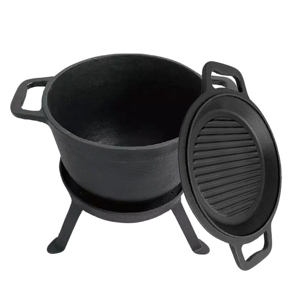 TOPF Schwarz 24/24/35 cm KH1733 - Schwarz, Metall (24cm) - Kinghoff 