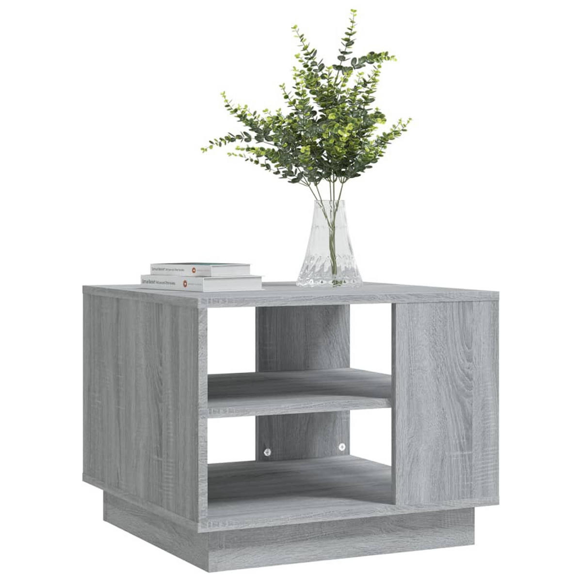 COUCHTISCH Grau Sonoma 55x55x43 cm Holzwerkstoff - Grau, Holzwerkstoff (55/55/43cm) - furnicato