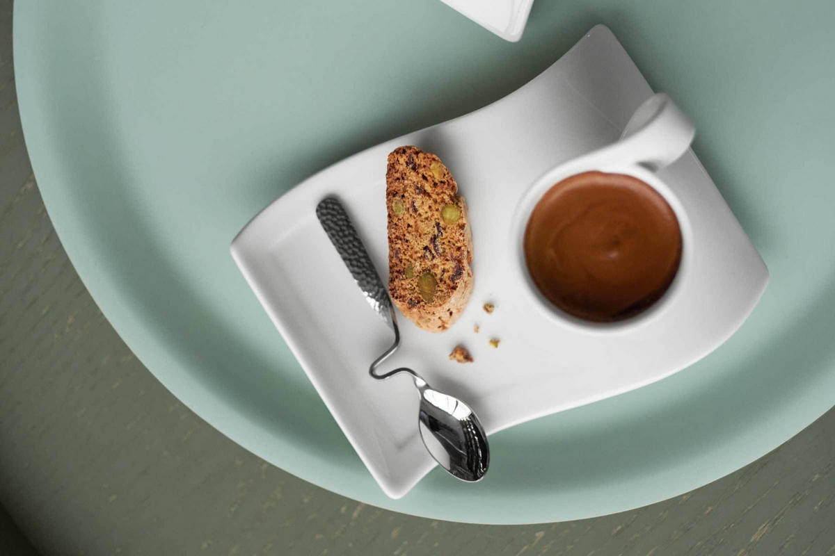 ESPRESSO-/MOKKALÖFFEL NewWave Caffè Spoon silber 12 cm 6er Set - Silberfarben, Metall - Villeroy & Boch