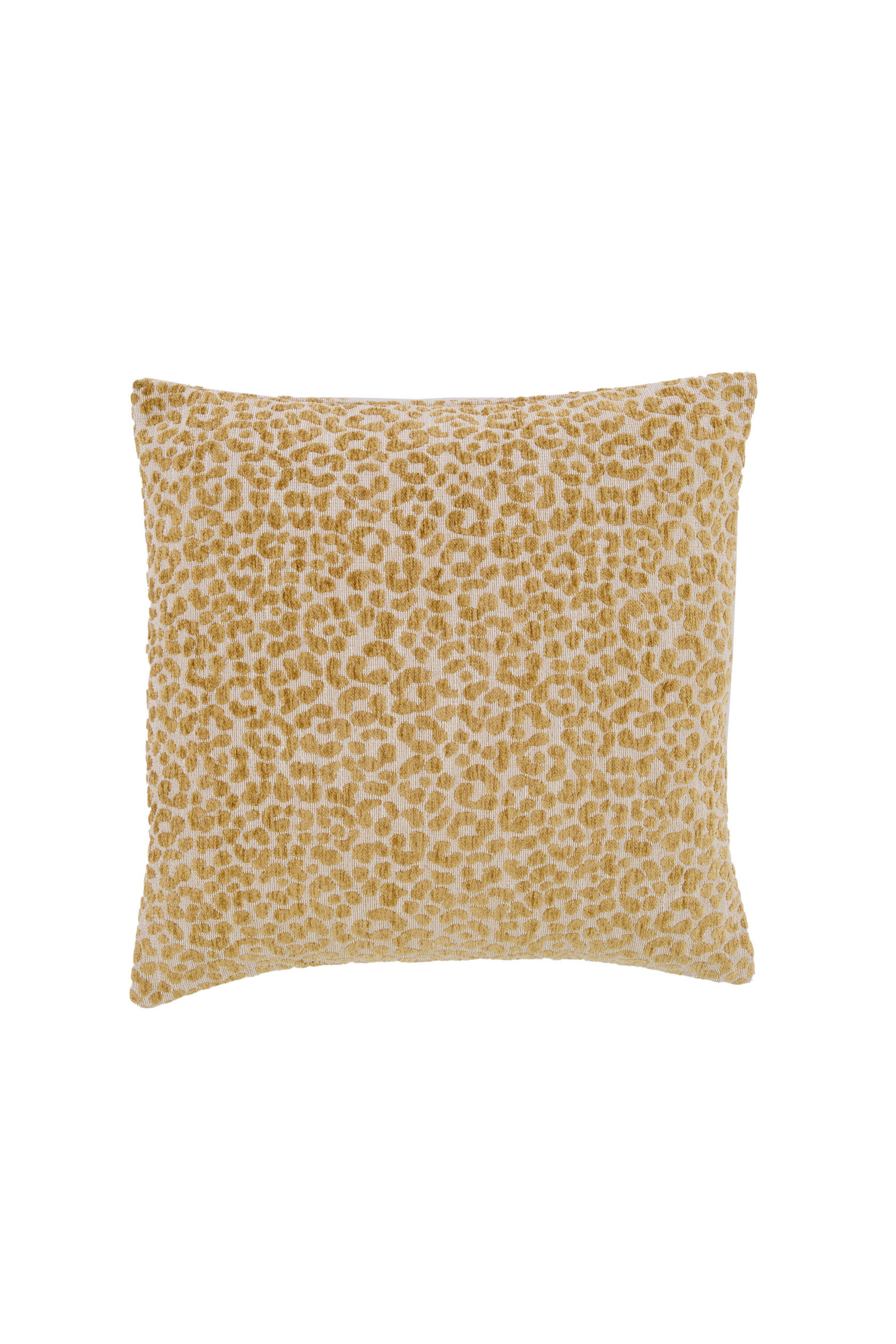 DEKOKISSEN Safford Gelb 45/45/10 cm - Gelb, Textil (45/45cm) - Light & Living