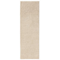 HOCHFLORTEPPICH Soho Cream 80x250 cm - Creme, Kunststoff (80/250cm) - benuta