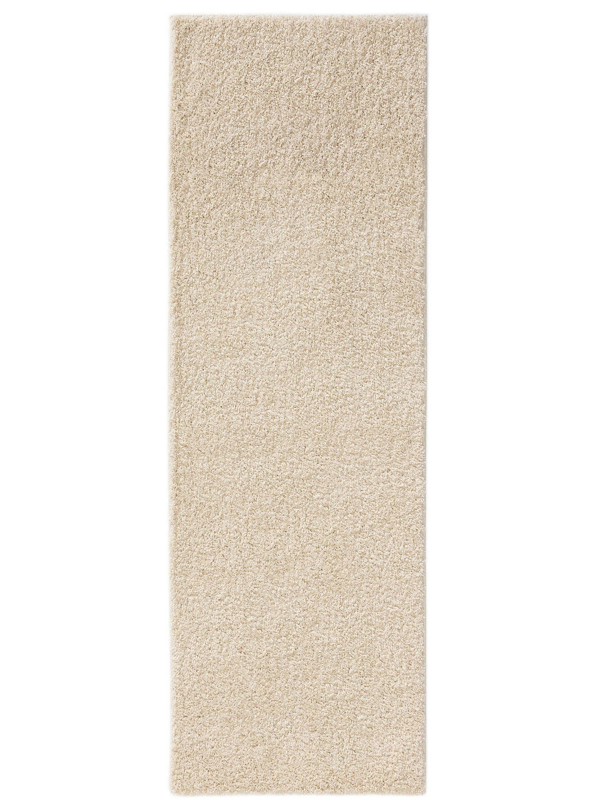 HOCHFLORTEPPICH Soho Cream 80x250 cm - Creme, Kunststoff (80/250cm) - benuta