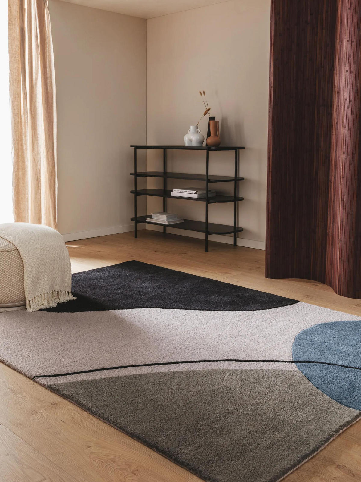 WOLLTEPPICH Kyoto Multicolor 200x300 cm - Multicolor, Textil (200/300cm) - benuta Pure