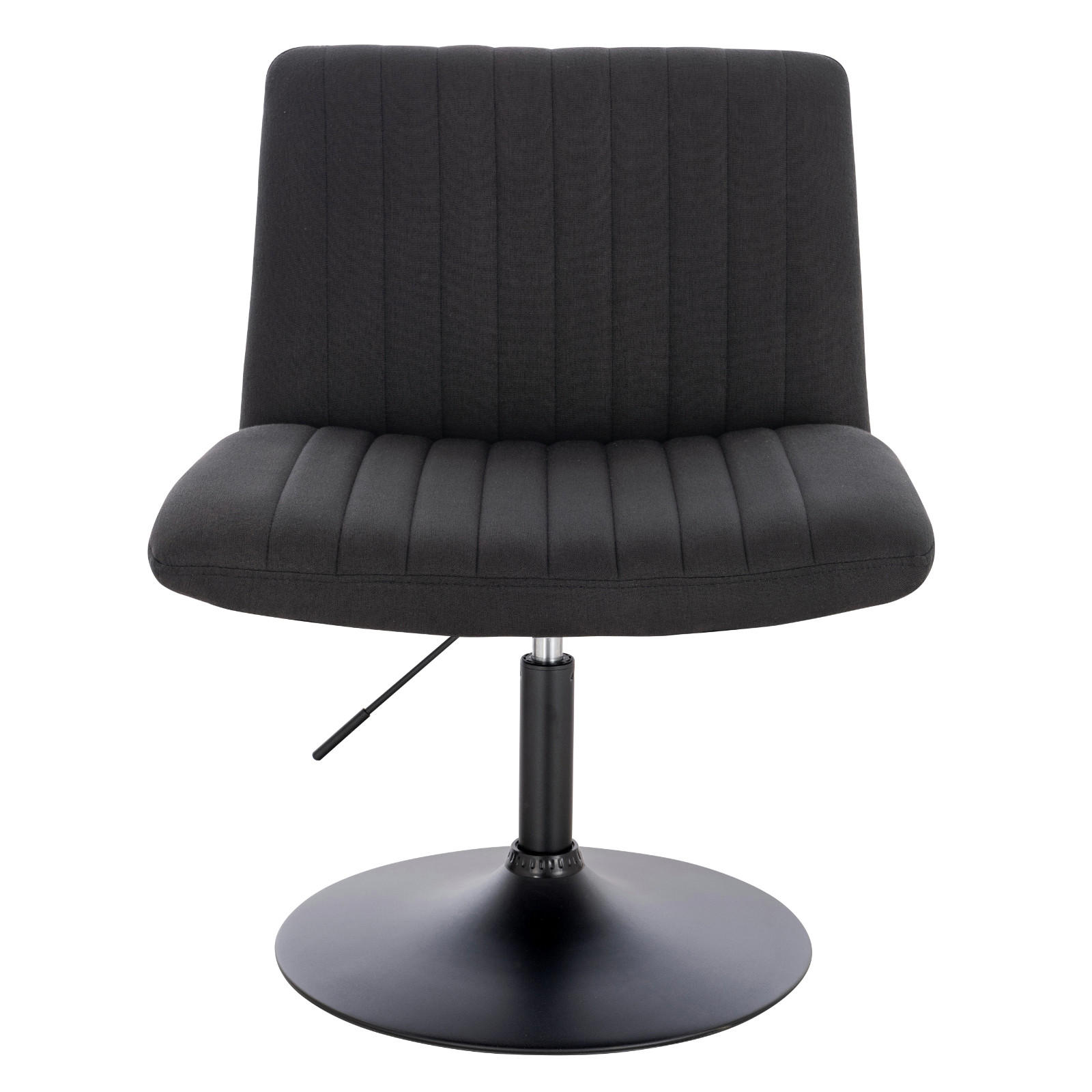 LOUNGESESSEL EMILY Stoffbezug Schwarz - Schwarz, Textil (64/96/66cm) - SVITA