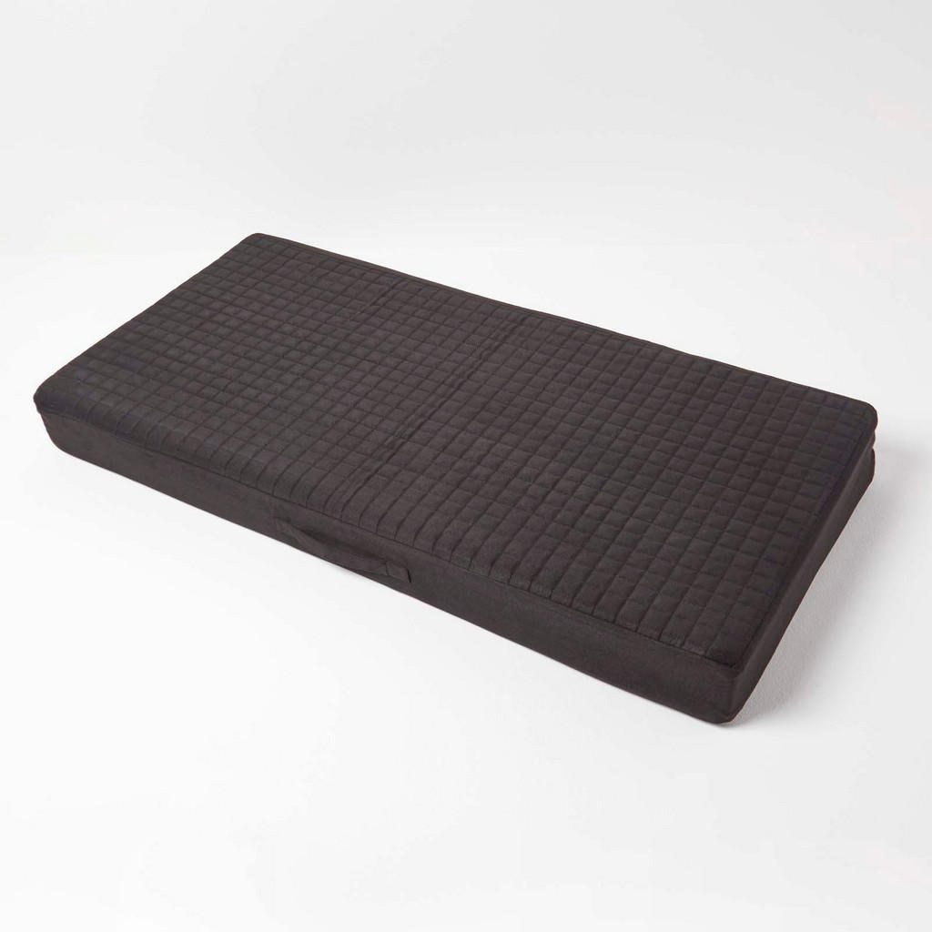 Thumbnail - Homescapes Sofa-Auflage, Schwarz, Textil, Füllung: Kaltschaum, Rechteckig, 50x10x100 cm, Oeko-Tex®, Wohntextilien, Kisse...