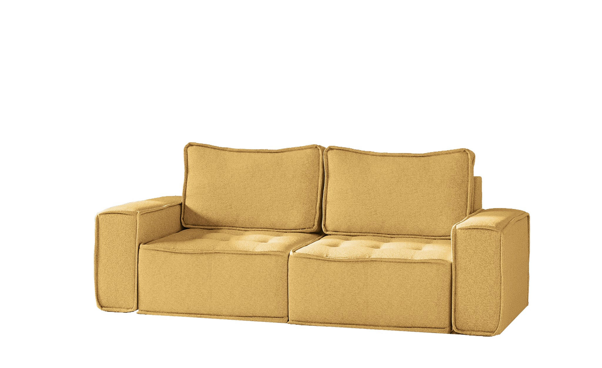 Fun Möbel Sofa Gelb 212x85x90 cm