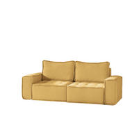 SOFA Sande In Raven - Gelb, Holzwerkstoff/Textil (212/85/90cm) - Fun Möbel