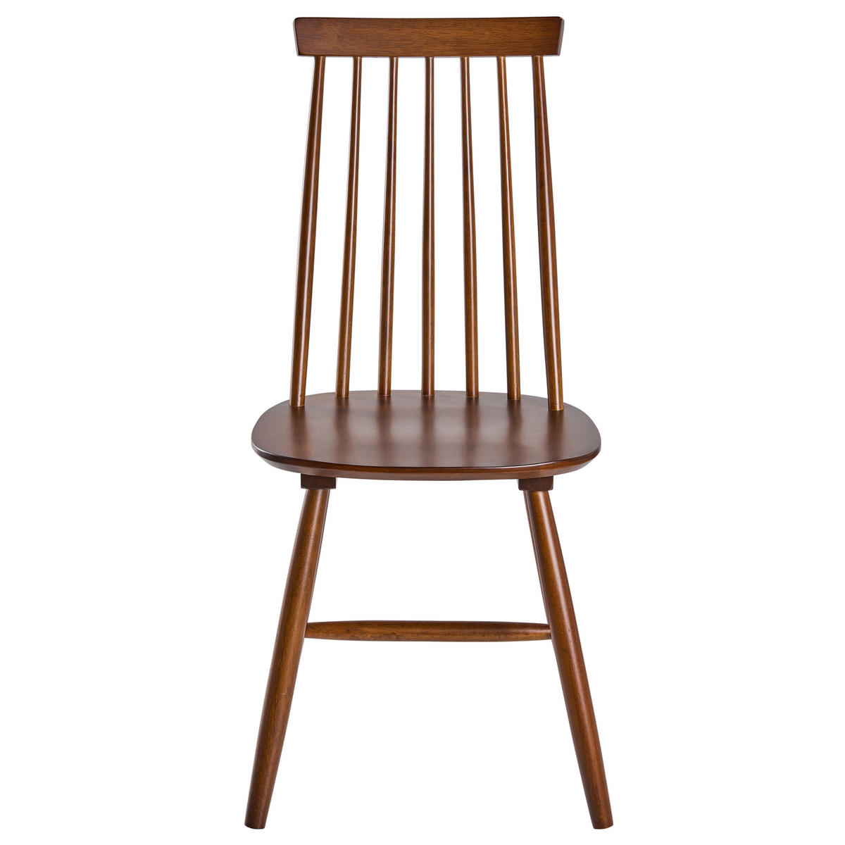 ESSZIMMERSTUHL 2er-Set Holz Braun Burbank - Braun, Holz (45/92/55cm) - Beliani
