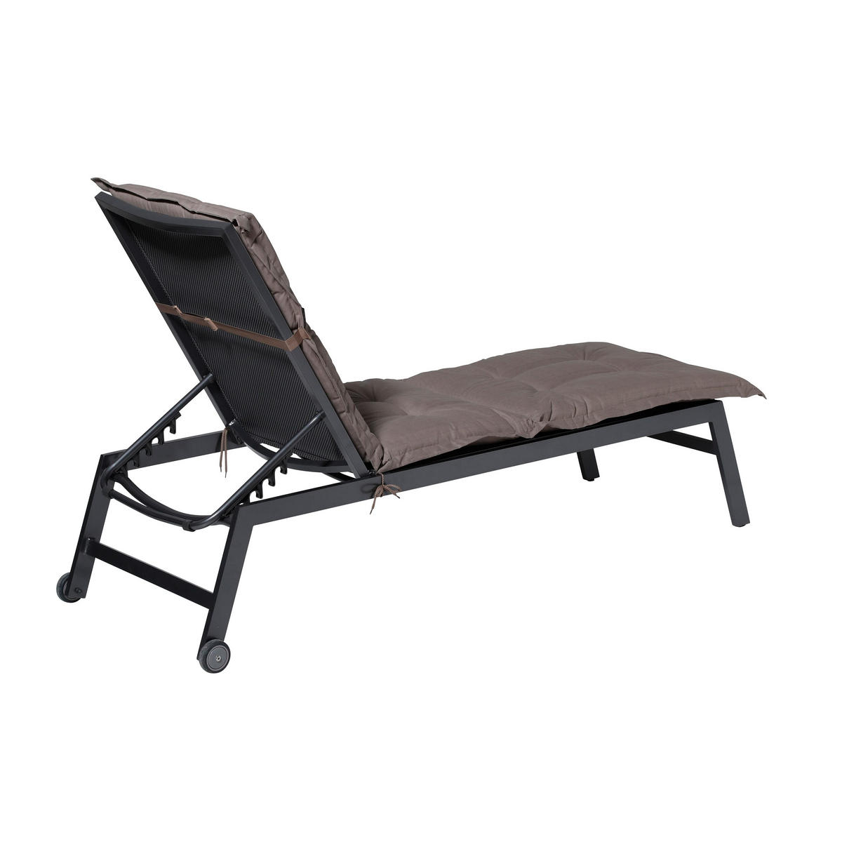LIEGENAUFLAGE Basic 200/65 cm - Braun, Textil (60/7/200cm) - Madison