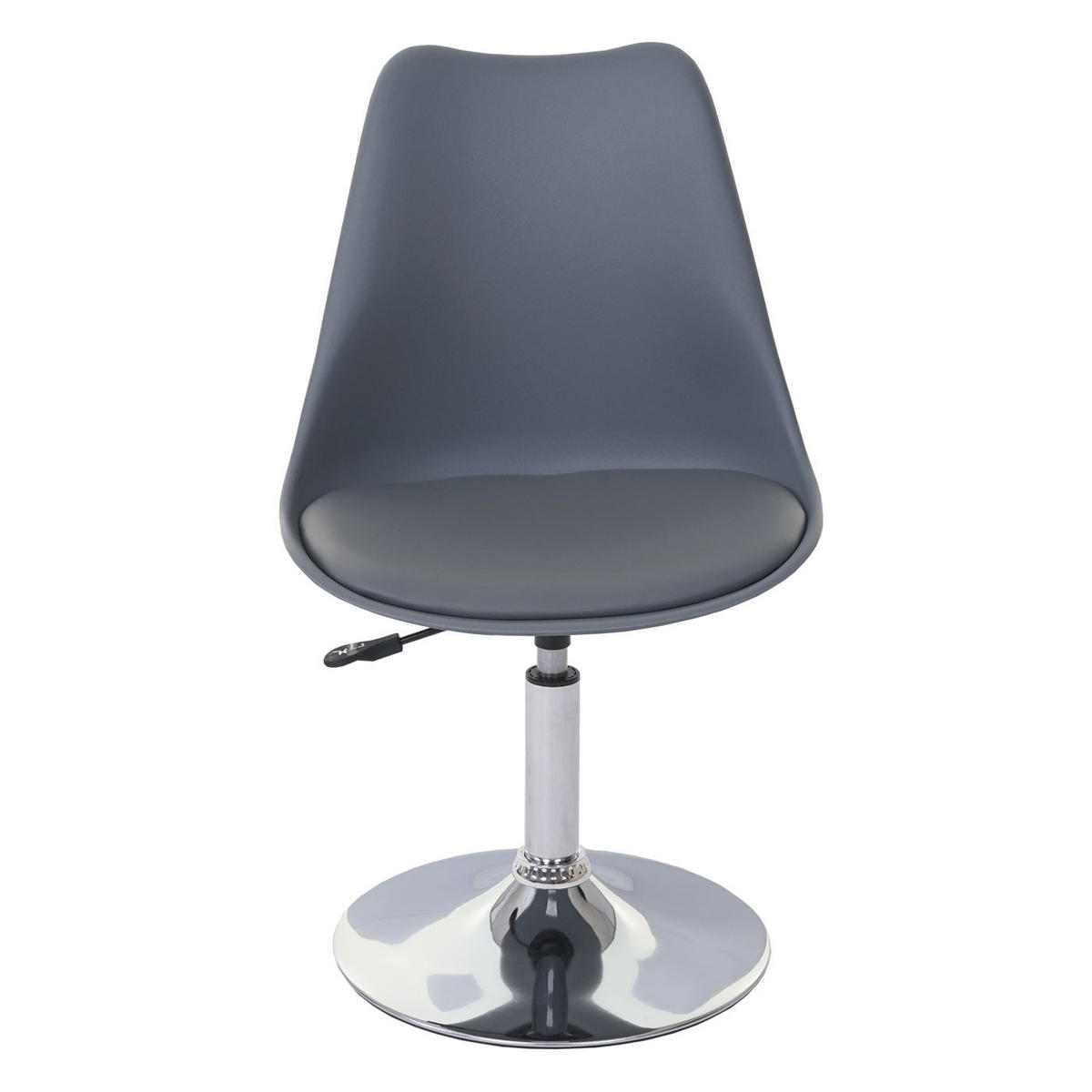 ESSZIMMERSTUHL Grau 2er-Set - Dunkelgrau/Grau, Textil (48/80/54cm) - Jamb
