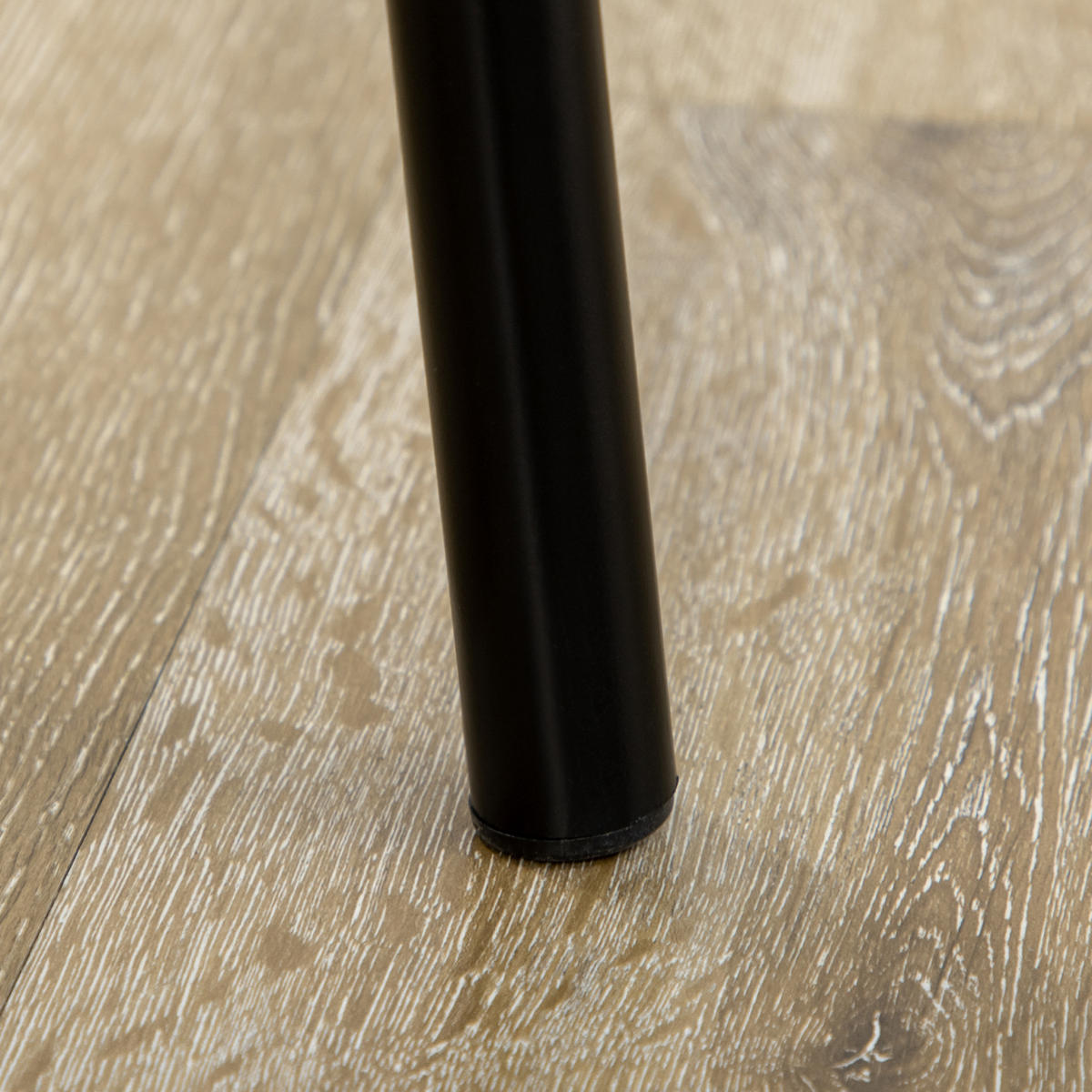 BISTRO-SET DE-10331 3-teilig mit Ablagefach Schwarz - Schwarz, Metall (53/74.5/80cm) - ComfortXL