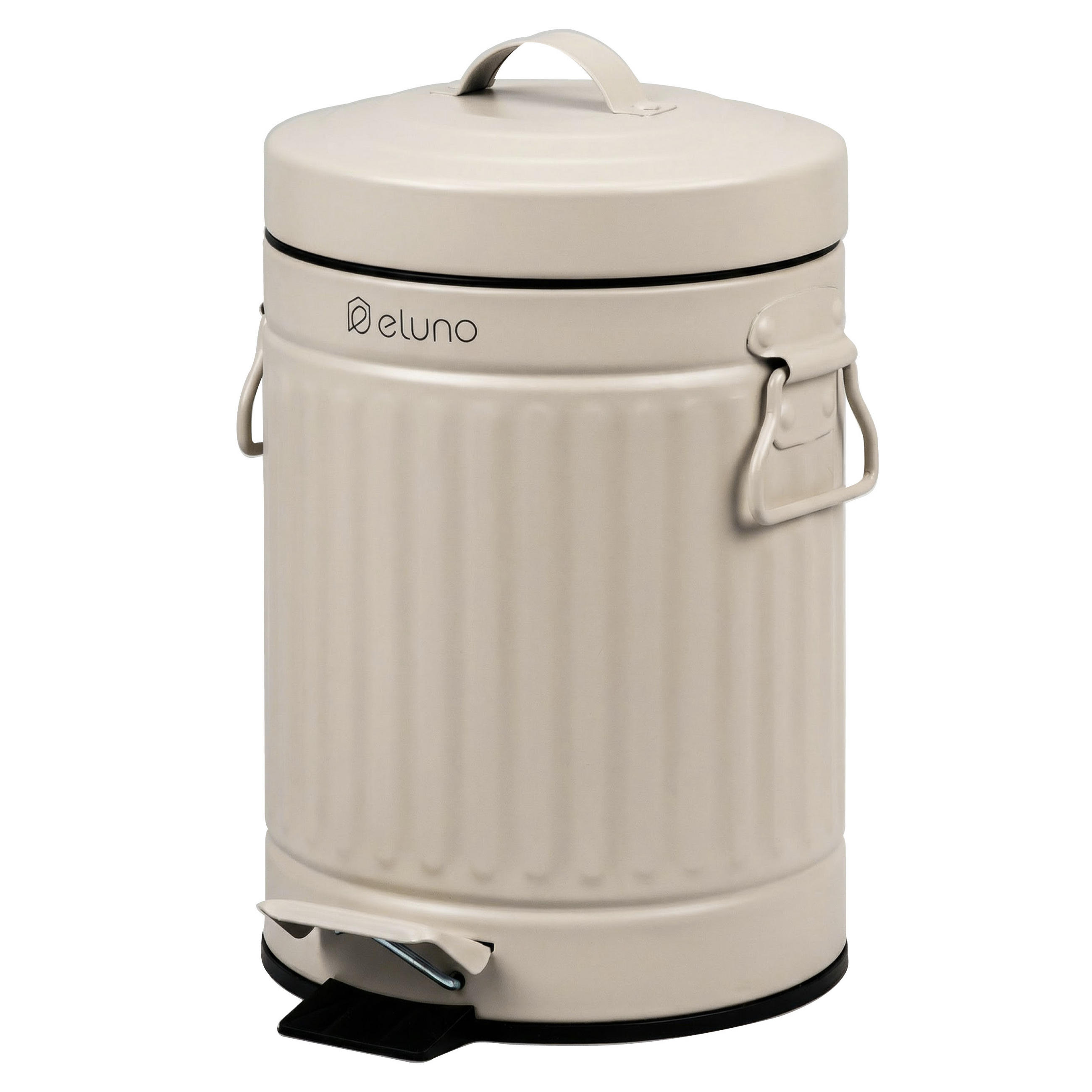 eluno Kosmetikeimer Beige 17x27x20.5 cm