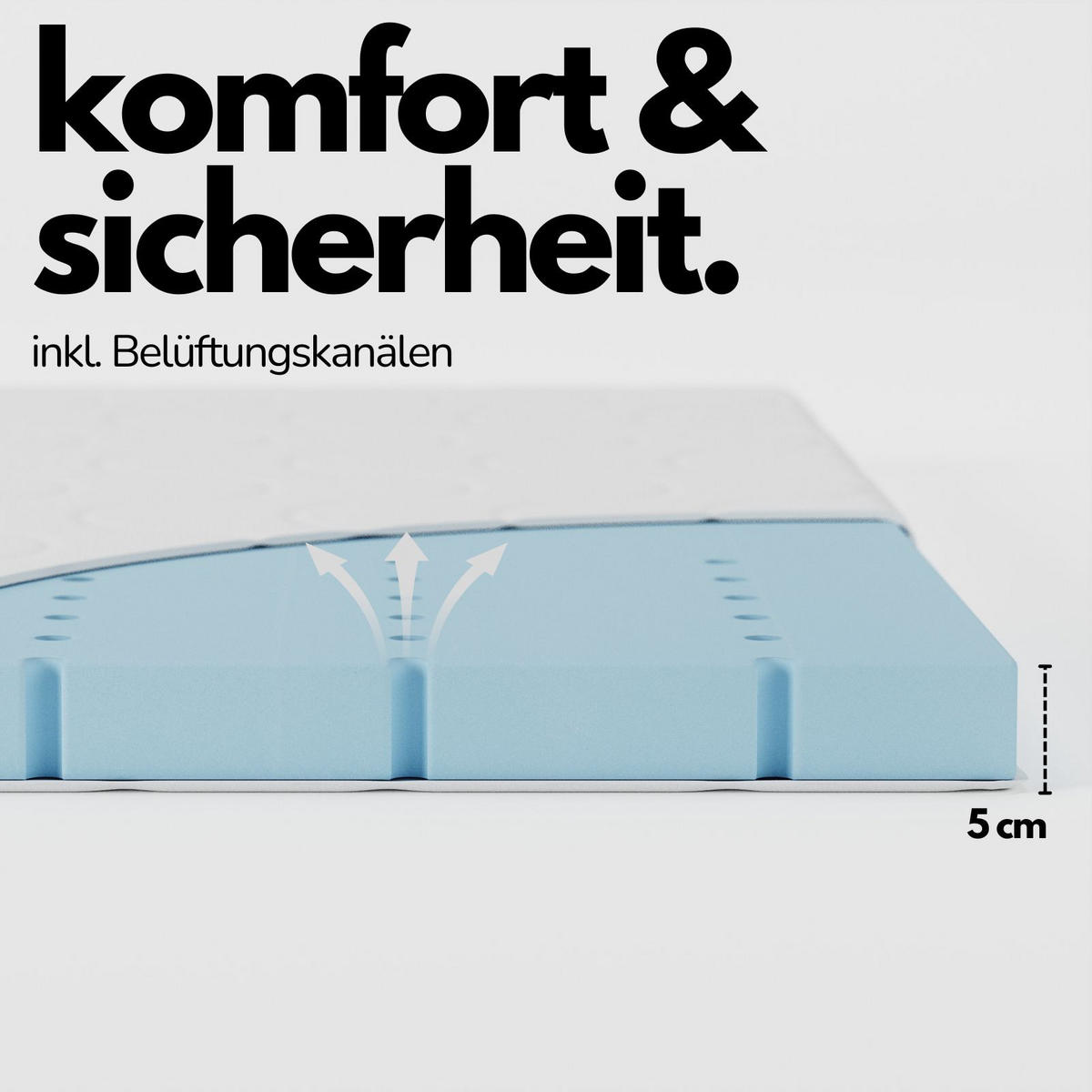 LAUFGITTER 100x100 cm faltbar mit Cloud Air Matratze - sahara dust/natur - Sandfarben/Naturfarben, Holz (100/74/100cm) - Sämann – make a difference.