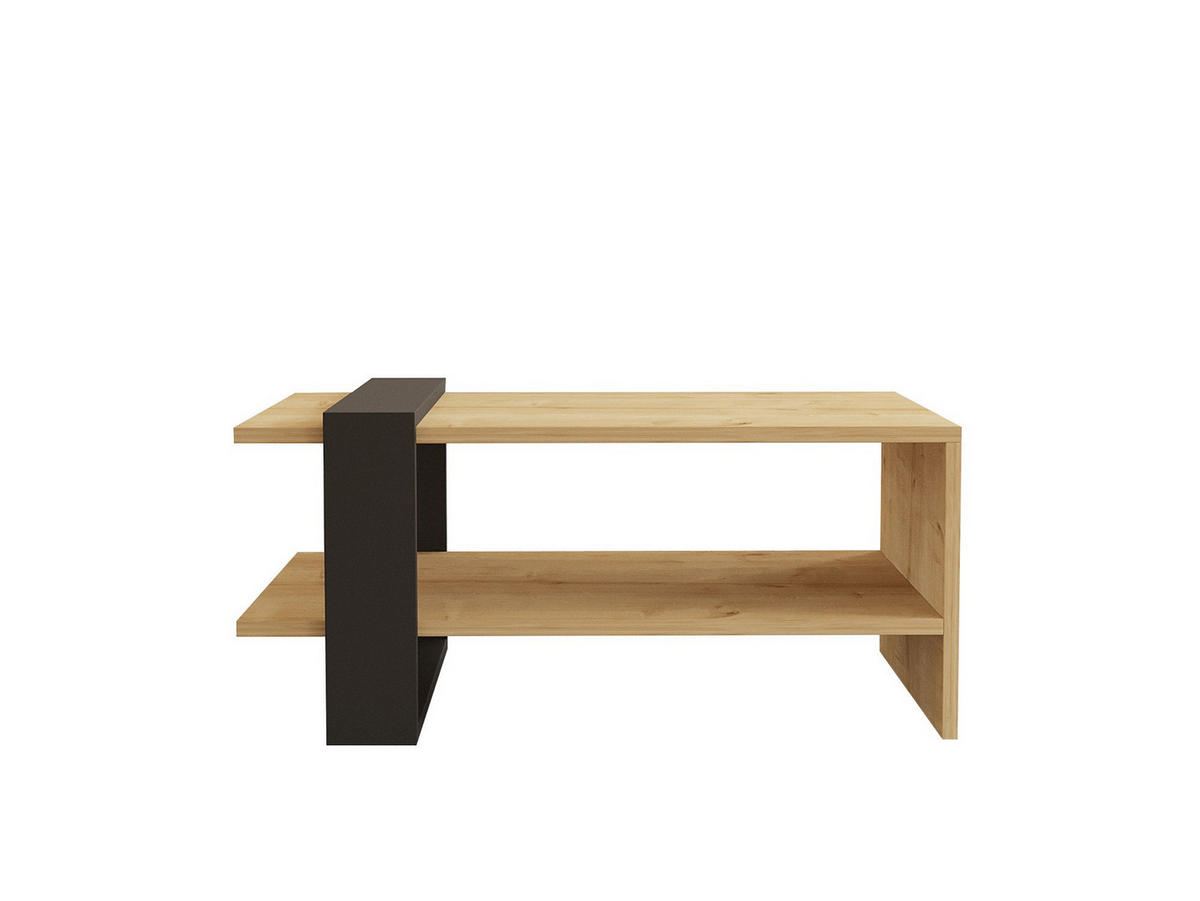 COUCHTISCH yonca hellbraun - Braun, Holz (80/50/35cm) - Habitat Garten