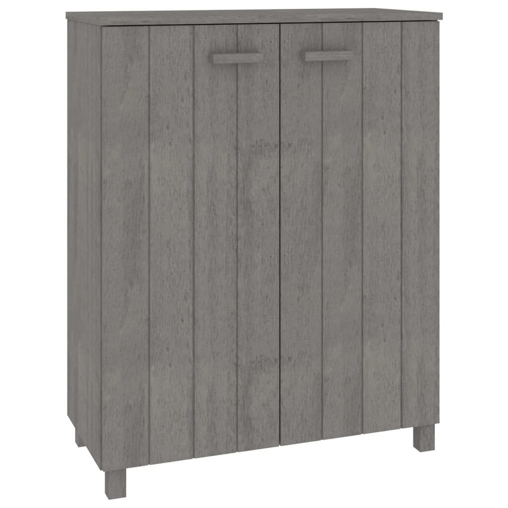 SCHUHSCHRANK Garcia 85/40/108 cm - Grau, Holzwerkstoff (85/108/40cm) - Nettlife