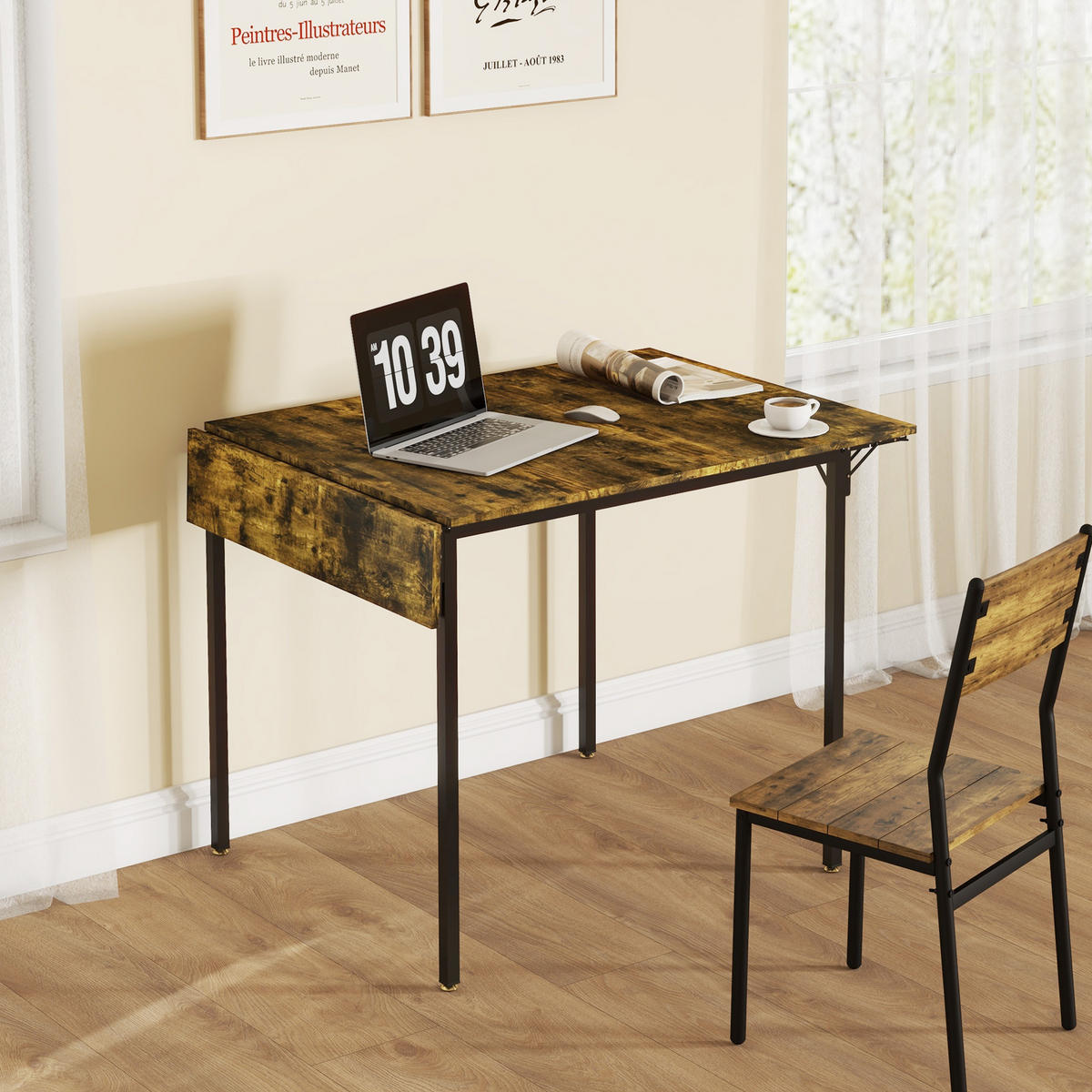 ESSTISCH Braun 1 Stück - Braun, Kunststoff (120/79/79cm) - GiPP