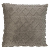 DEKOKISSEN 45/45 cm - Grau, Textil (45/45cm) - Home Styling Collection