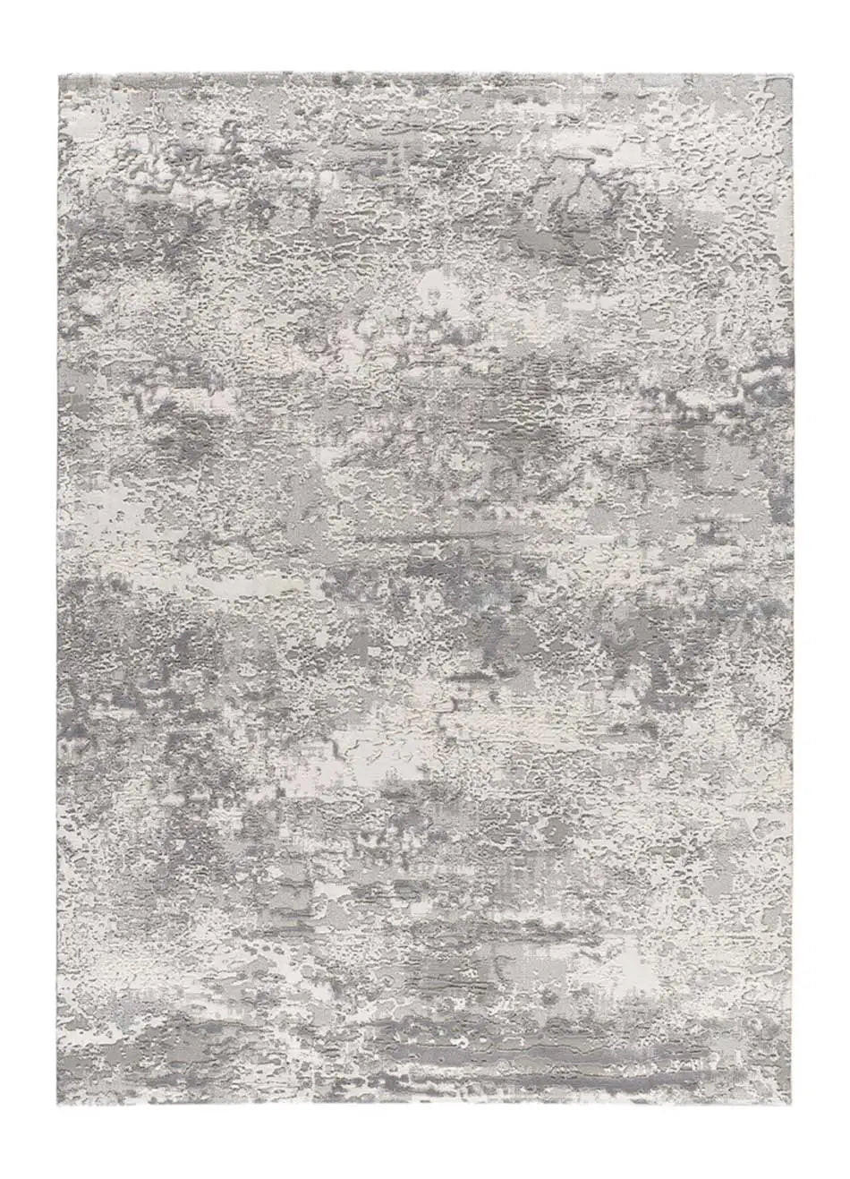 Atticgo Kurzflorteppich Grau 154x230 cm